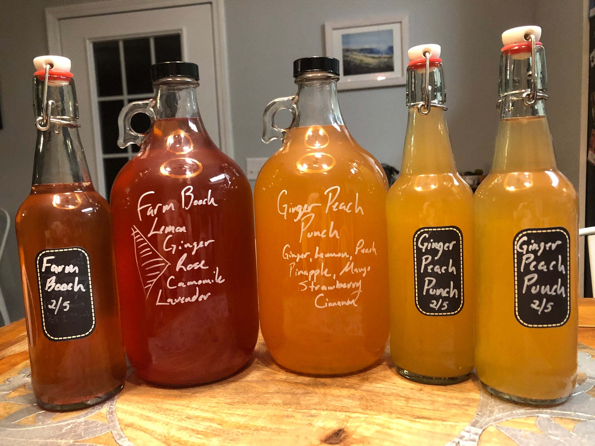 Raise a Glass to Fermentation: Homemade Kombucha and More - 90 min