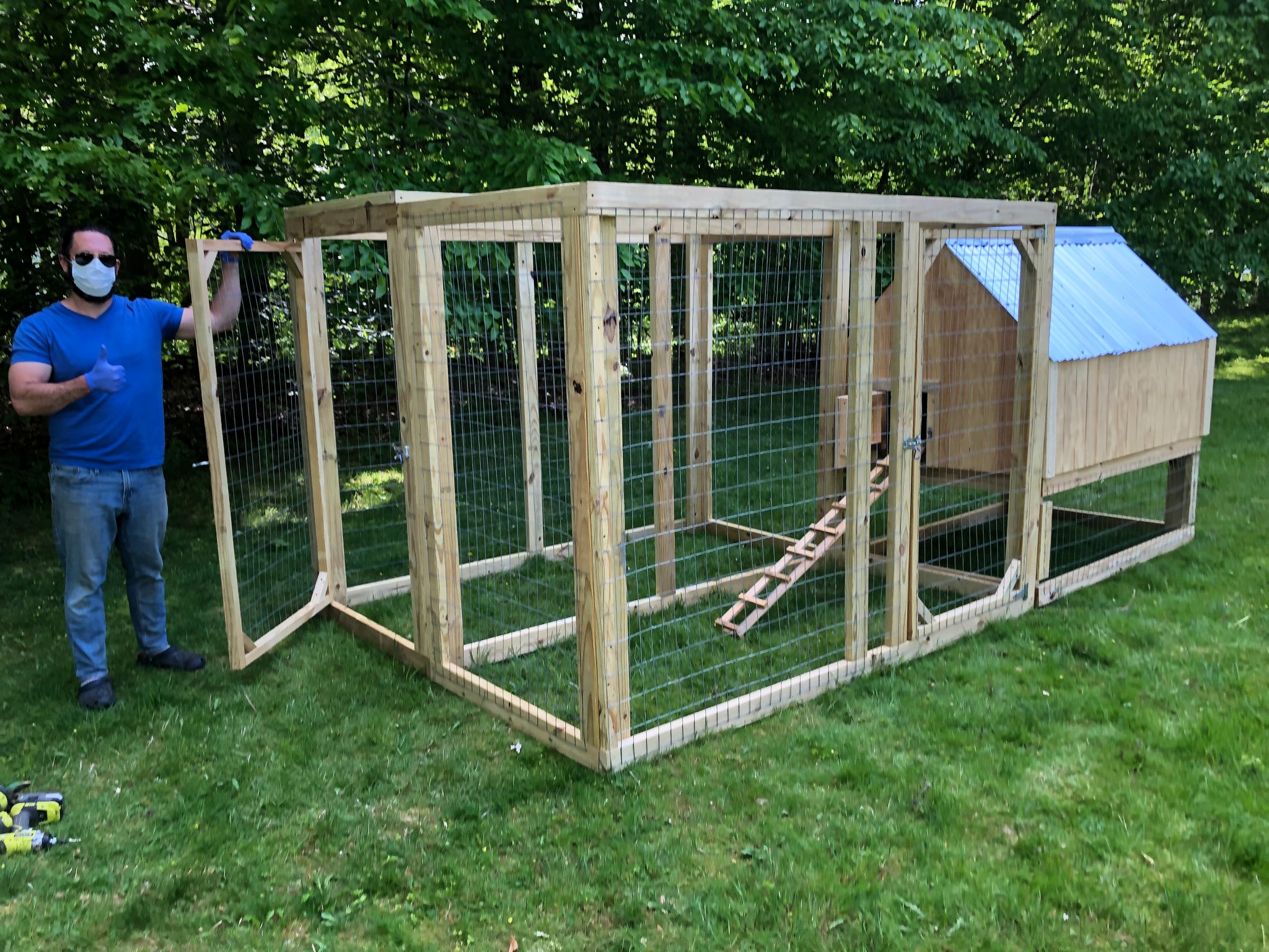 Framed Chicken Run Kits