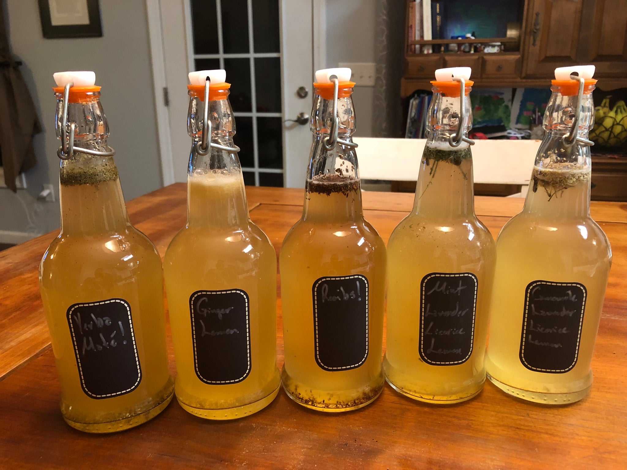 Raise a Glass to Fermentation: Homemade Kombucha and More - 90 min