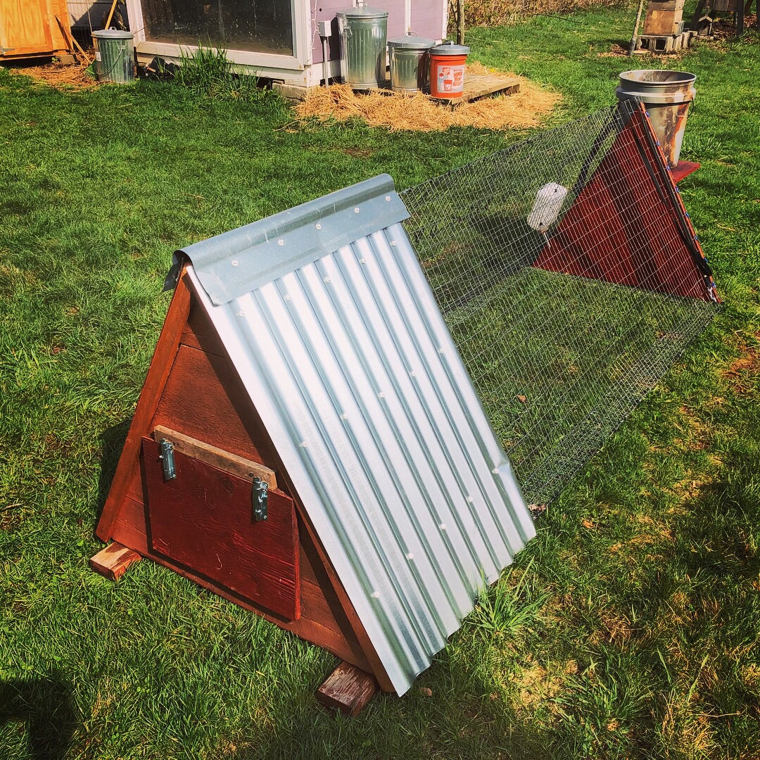 Pasture Tractor - Rabbit & Chicken 3 season portable shelter