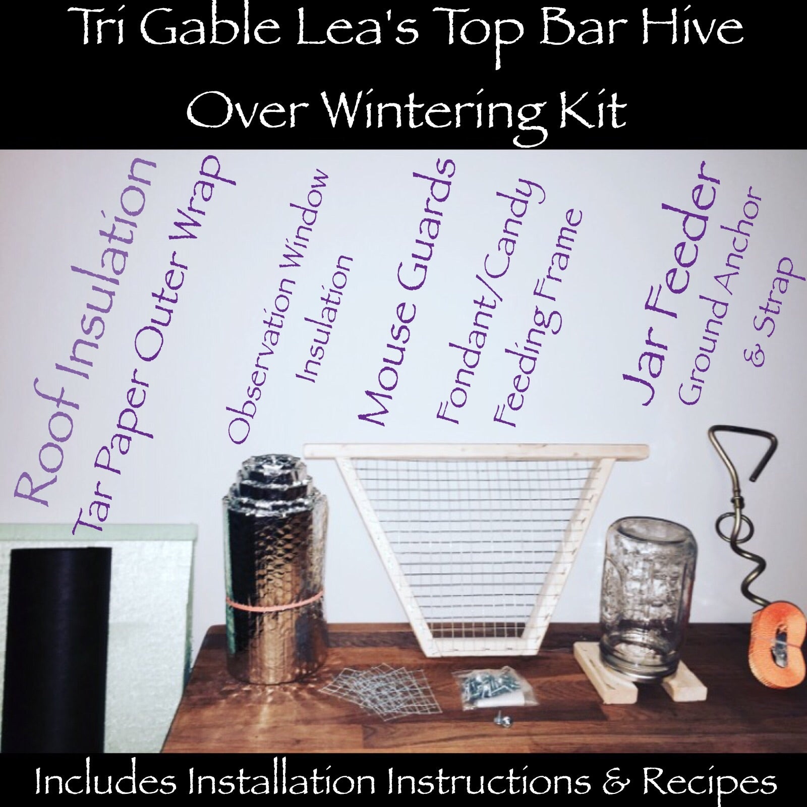 Overwintering Kit - Top Bar Hive Only