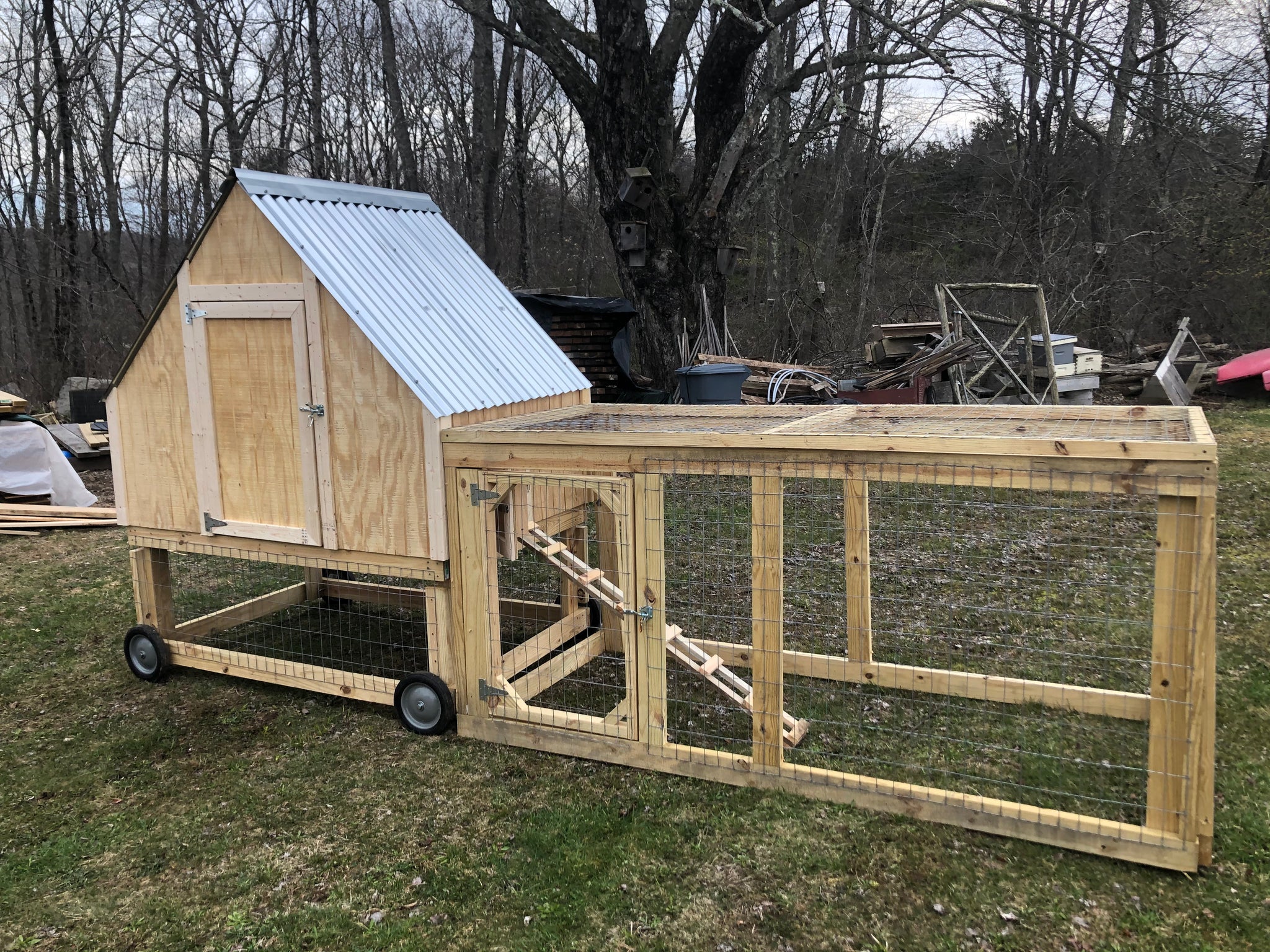 Framed Chicken Run Kits