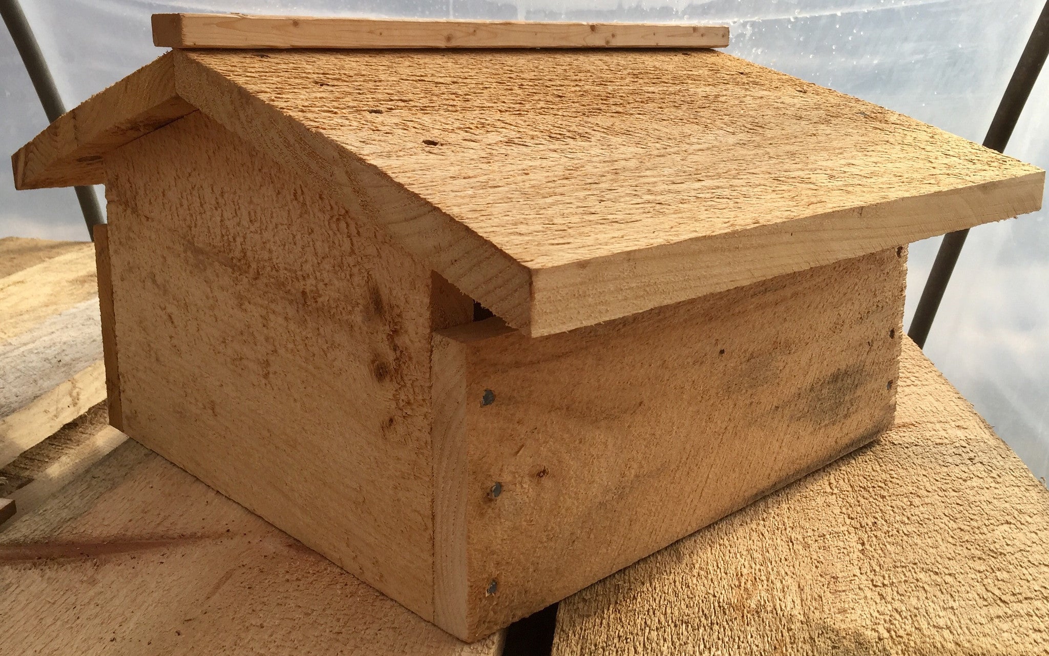Tri Gable Lea Warré Complete Hive Kit