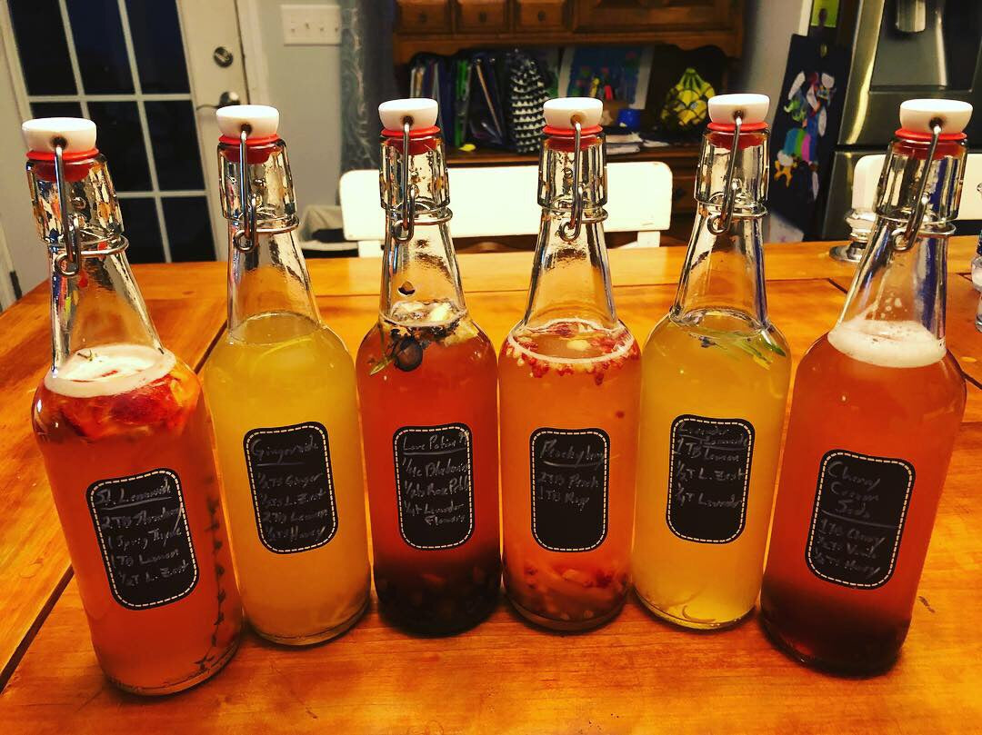 Raise a Glass to Fermentation: Homemade Kombucha and More - 90 min