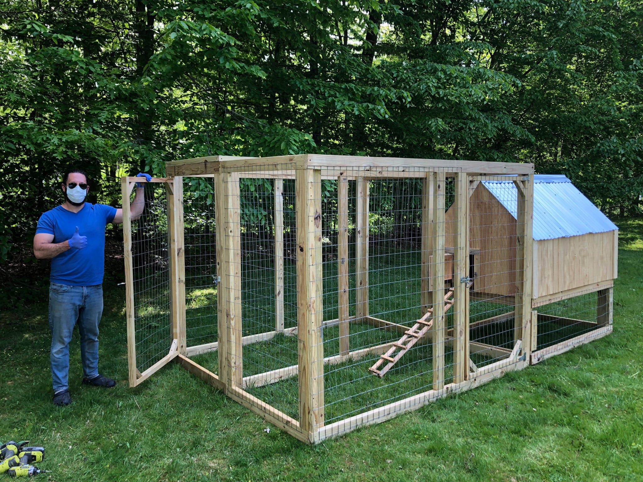 Framed Chicken Run Kits