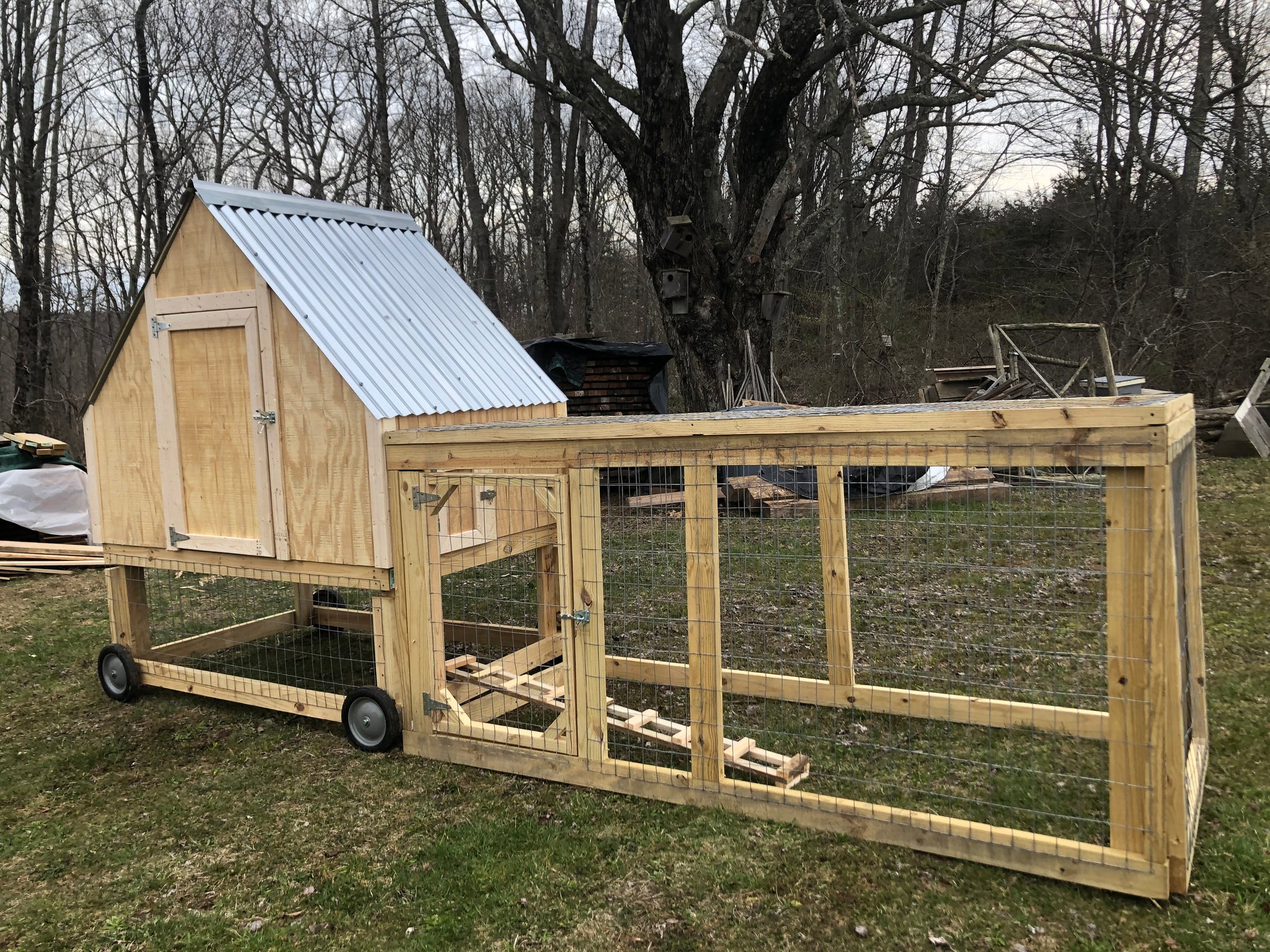 Framed Chicken Run Kits